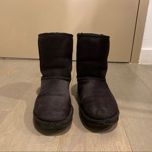 Black UGG classic short boot size 6